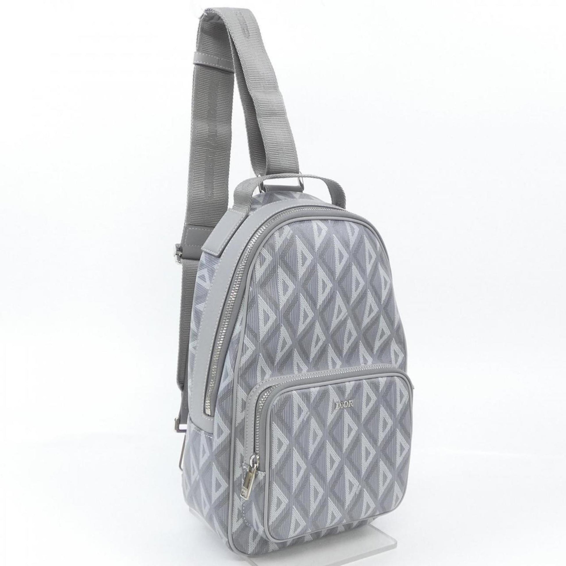 Christian Dior Gray Handbag Sling Bag  