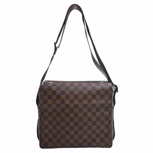 LOUIS VUITTON Damier Naviglio Shoulder Bag N45255 Brown Women's