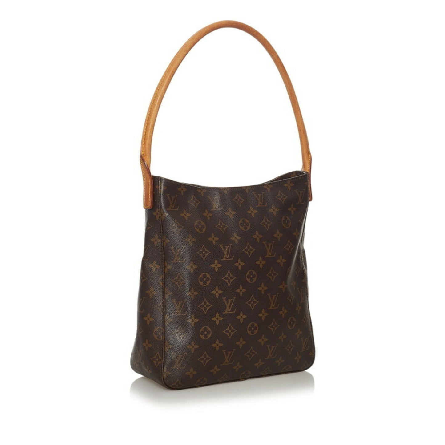 Louis Vuitton Monogram Looping GM One Shoulder Bag M51145 Brown PVC Leather Ladies LOUIS VUITTON