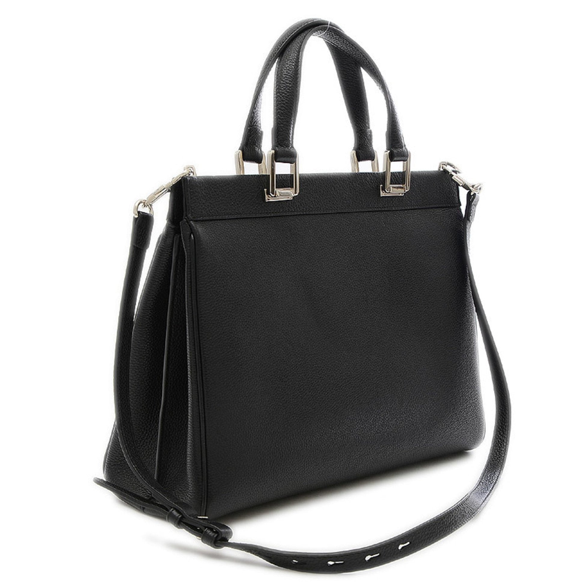 Gucci Lou Leather Top Handle Shoulder Bag