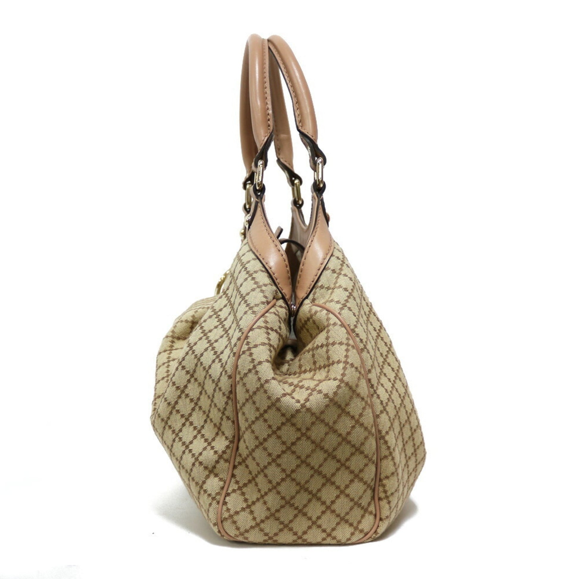 Gucci Beige Canvas Handbag Style 2