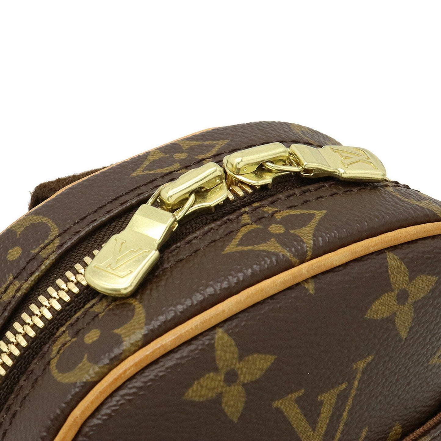 LOUIS VUITTON Monogram Pochette Ganju Body Bag Shoulder