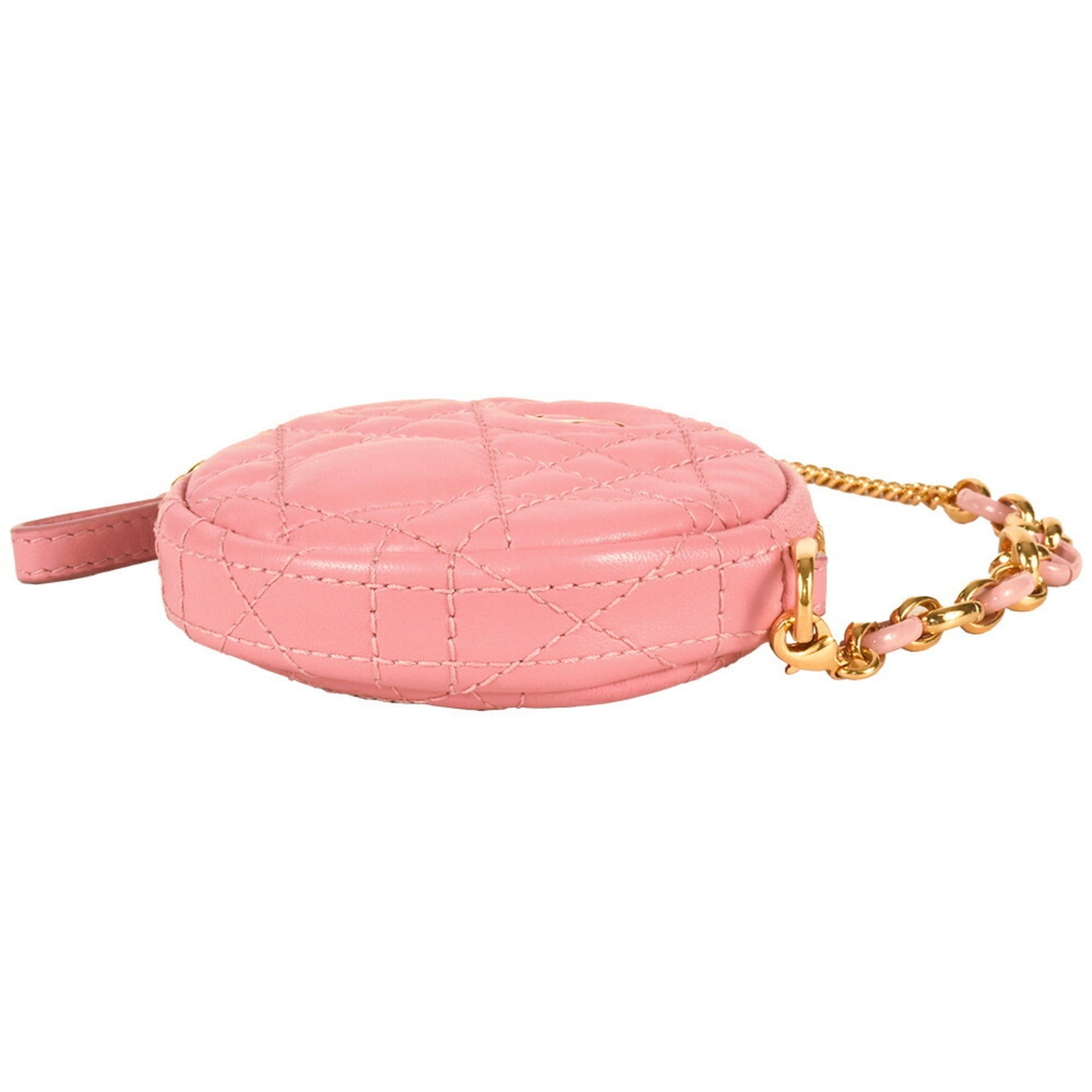 Christian Dior Pink Leather Pouch  