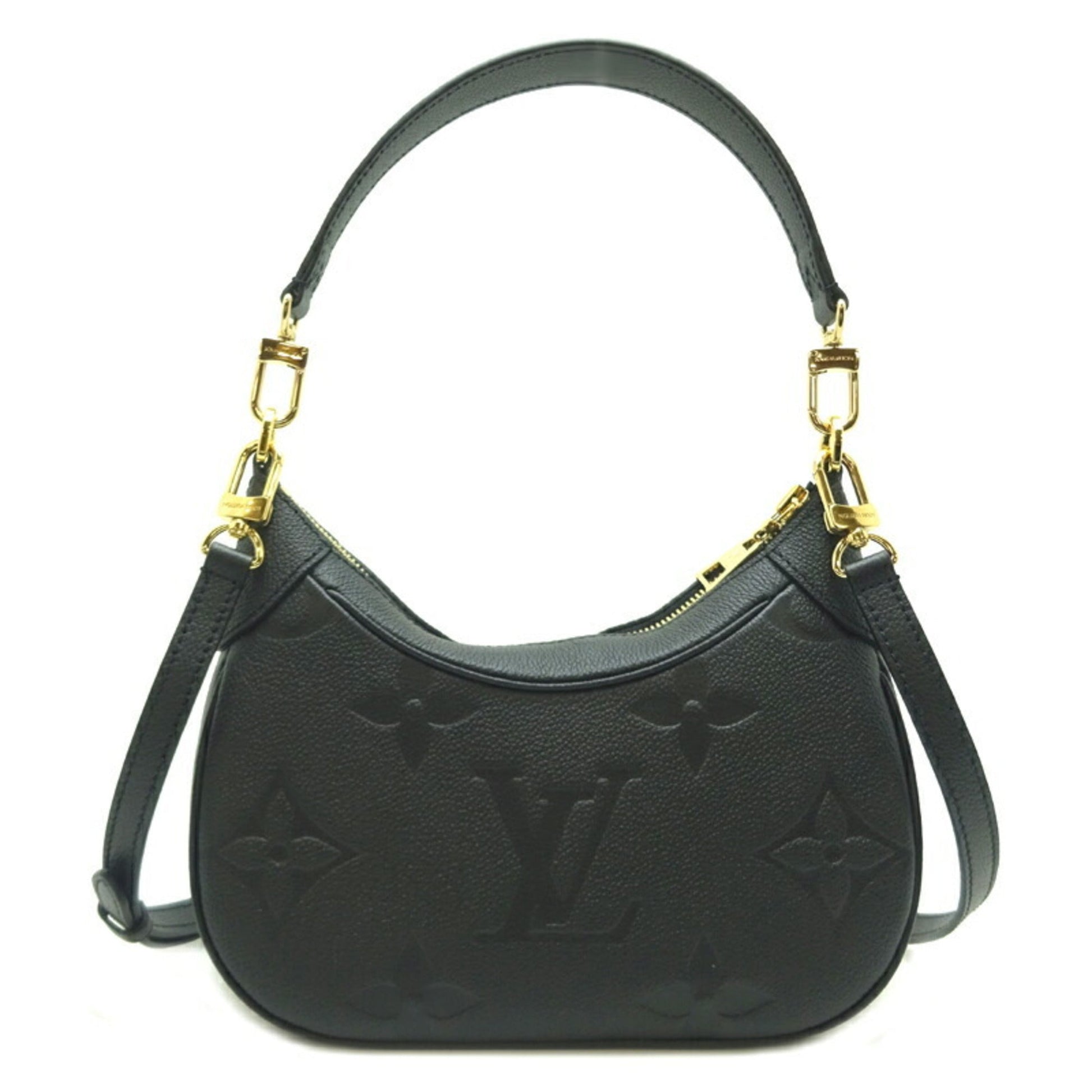 LOUIS VUITTON Bagatelle NM Women's Shoulder Bag Monogram Empreinte Noir [Black]