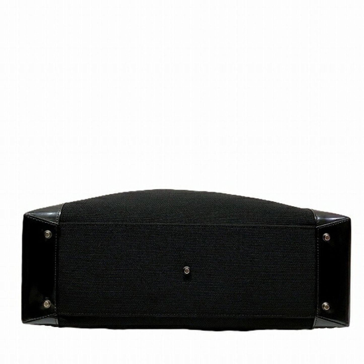 Christian Dior Black Canvas Pouch Shoulder Bag Tote Bag  