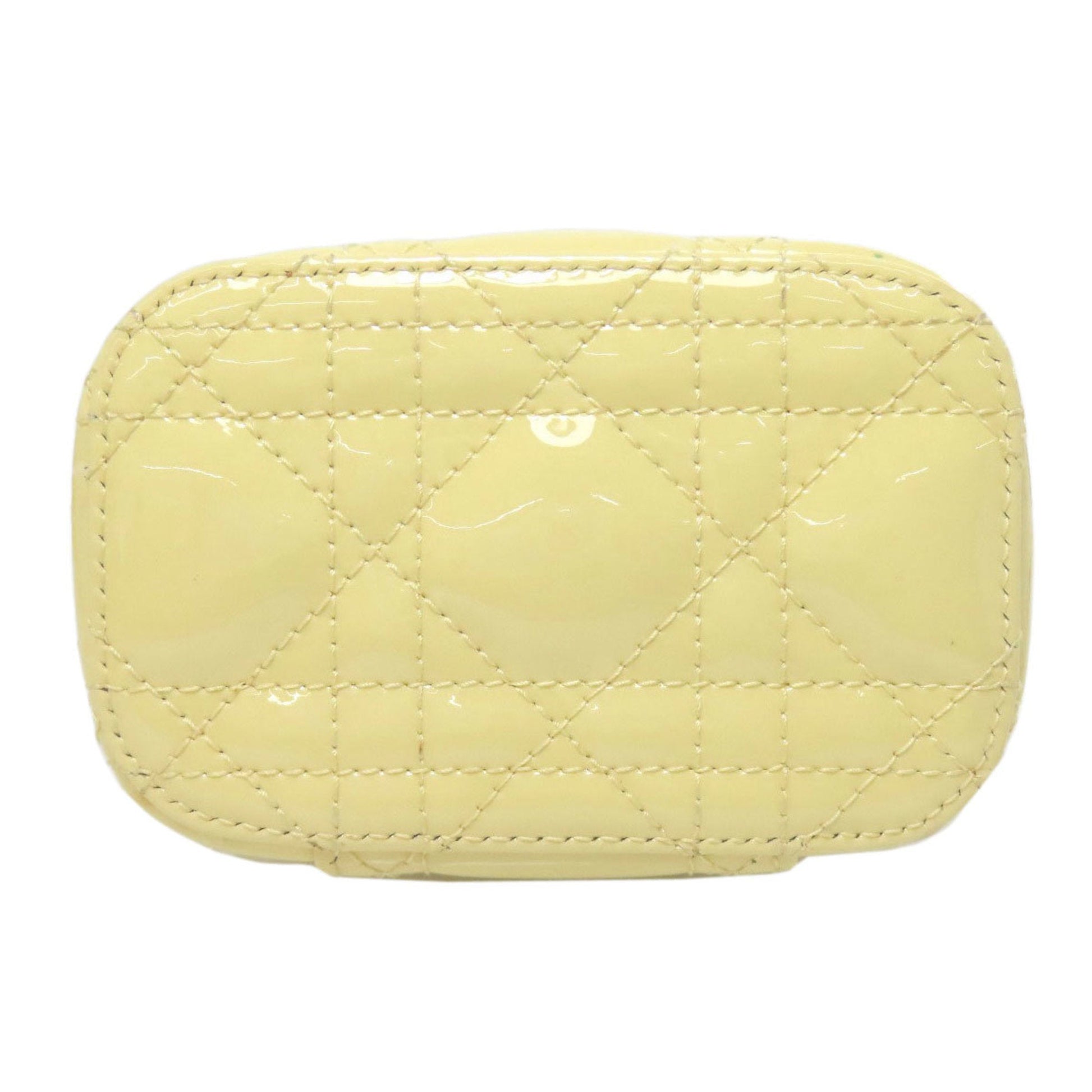 Christian Dior Yellow Handbag  