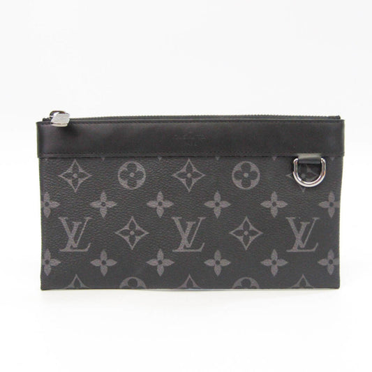 Louis Vuitton Monogram Eclipse Pochette Discovery PM M44323 Men's Clutch Bag,Pouch Monogram Eclipse