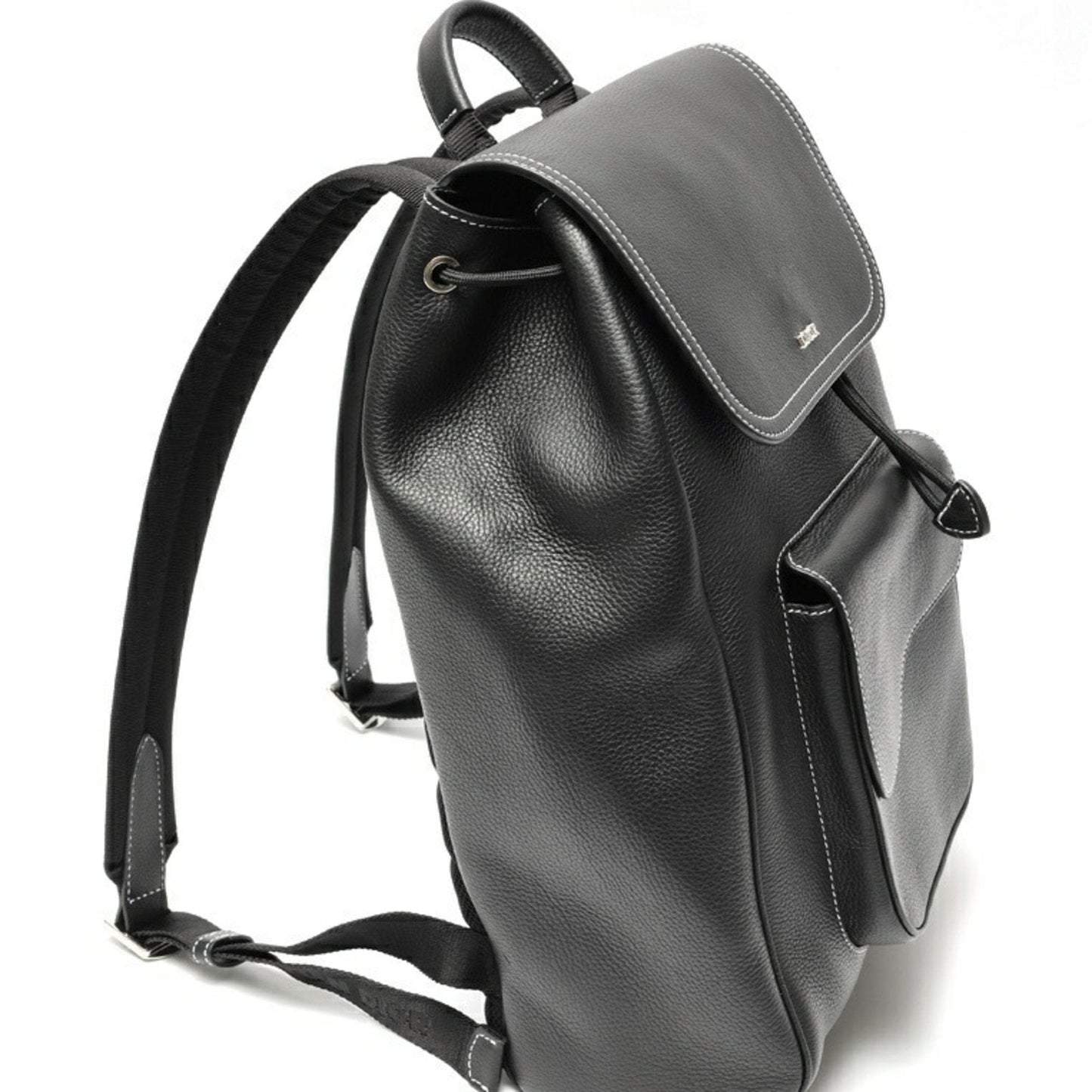 Christian Dior Black Leather Backpack  