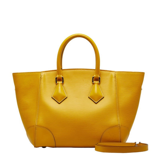 LOUIS VUITTON Epi Phoenix PM Handbag Shoulder Bag M50941 Jonquille Yellow Leather Ladies