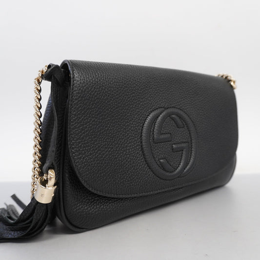 Gucci Leather Shoulder Bag