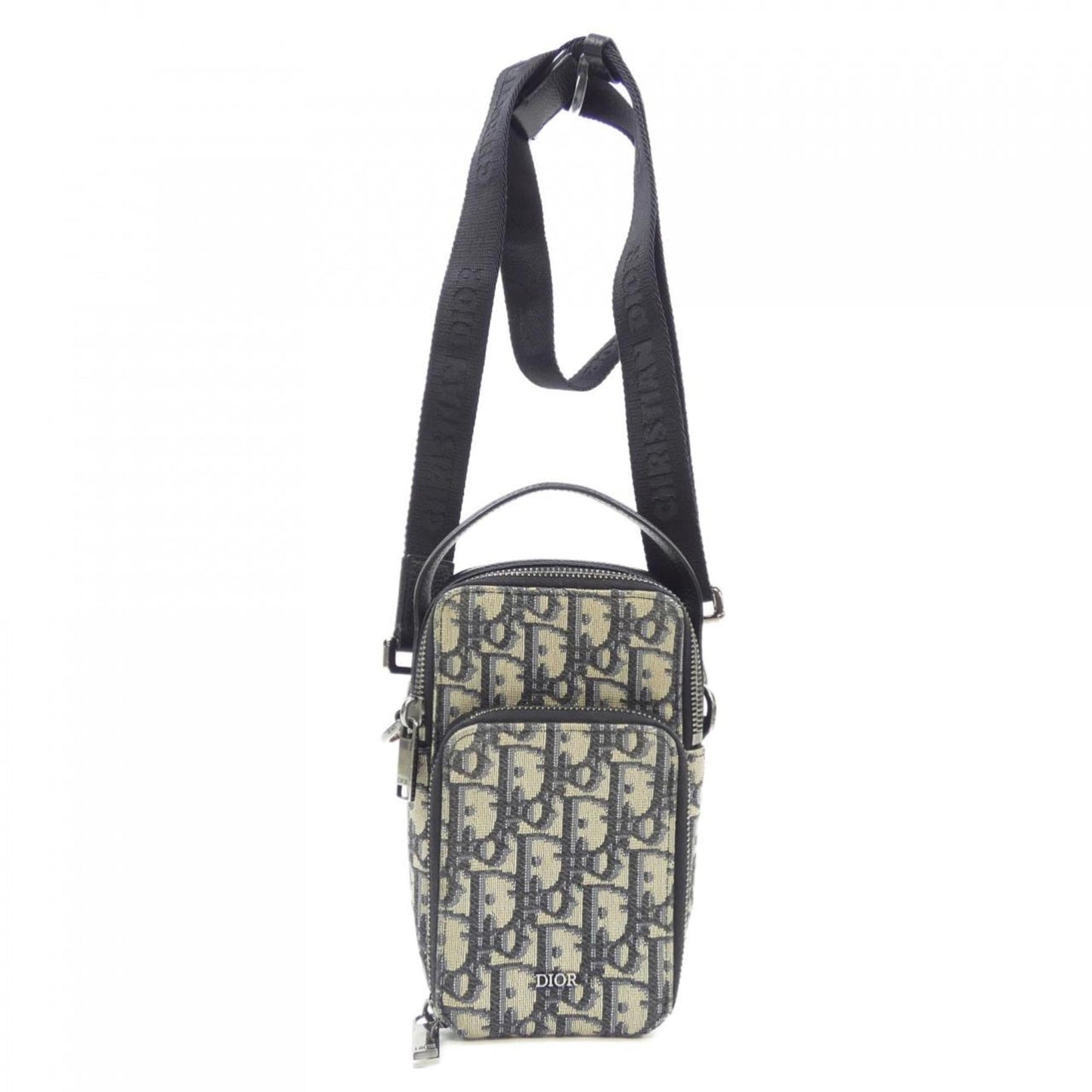 Christian Dior Navy White Handbag  