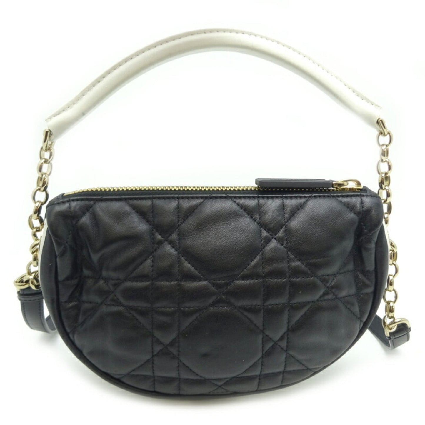 Christian Dior Black Leather Handbag  