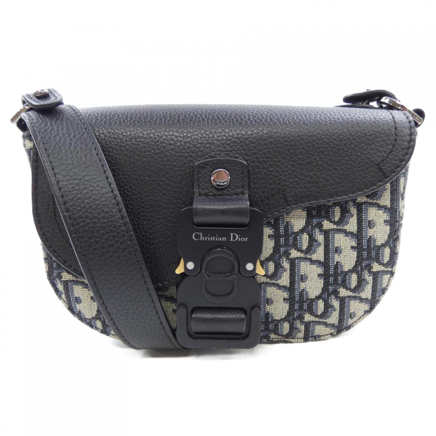 Christian Dior Beige Black Navy Handbag  