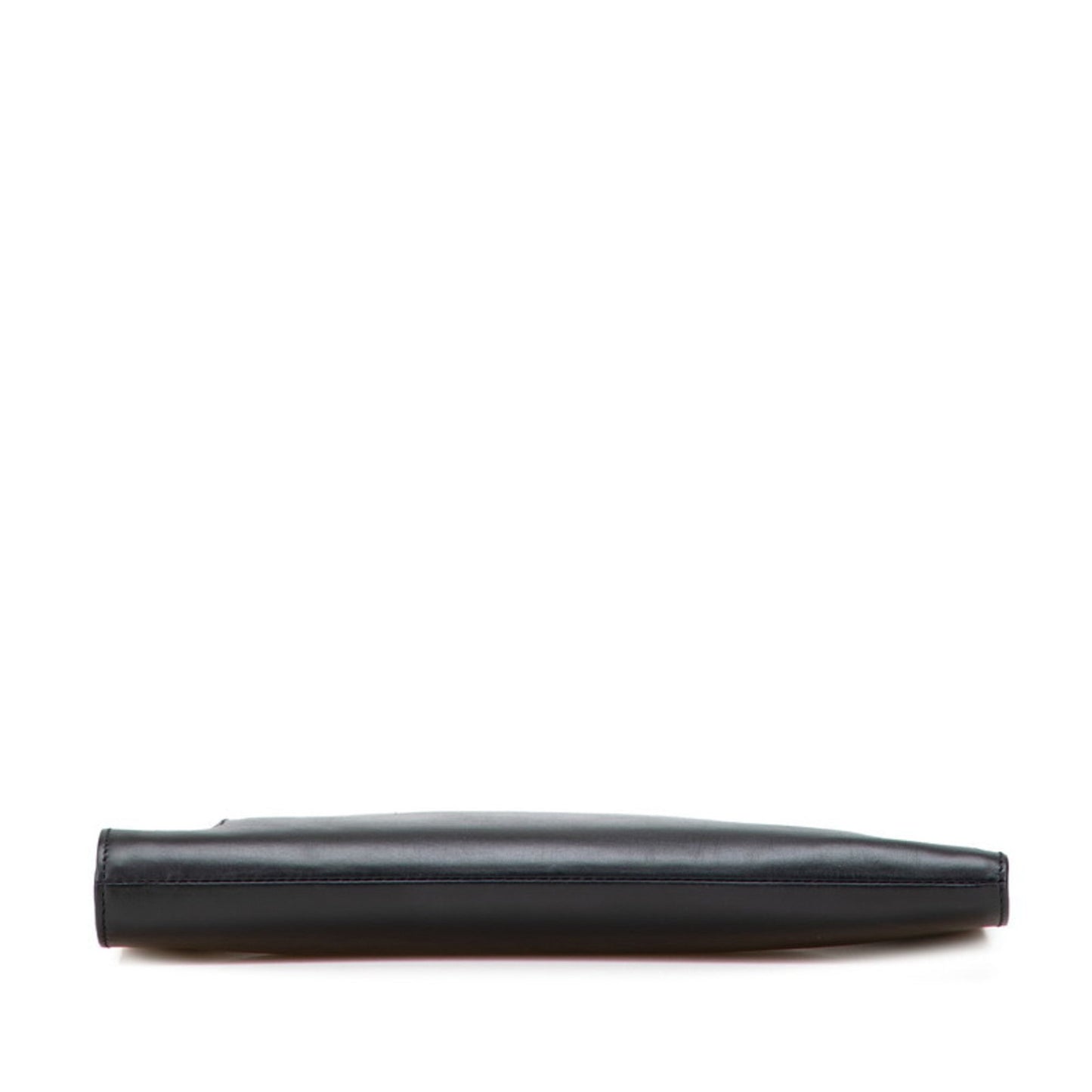 Christian Dior Black Leather Clutch Bag  