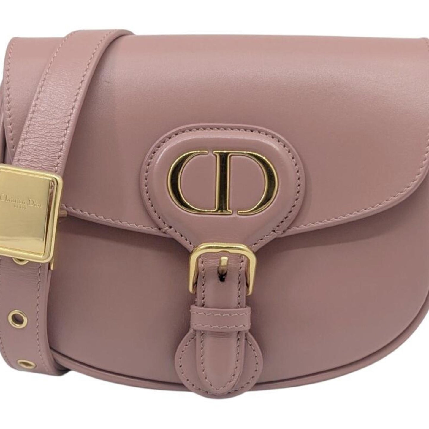 Christian Dior Pink Leather Shoulder Bag  