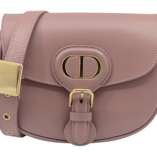 Christian Dior Pink Leather Shoulder Bag  