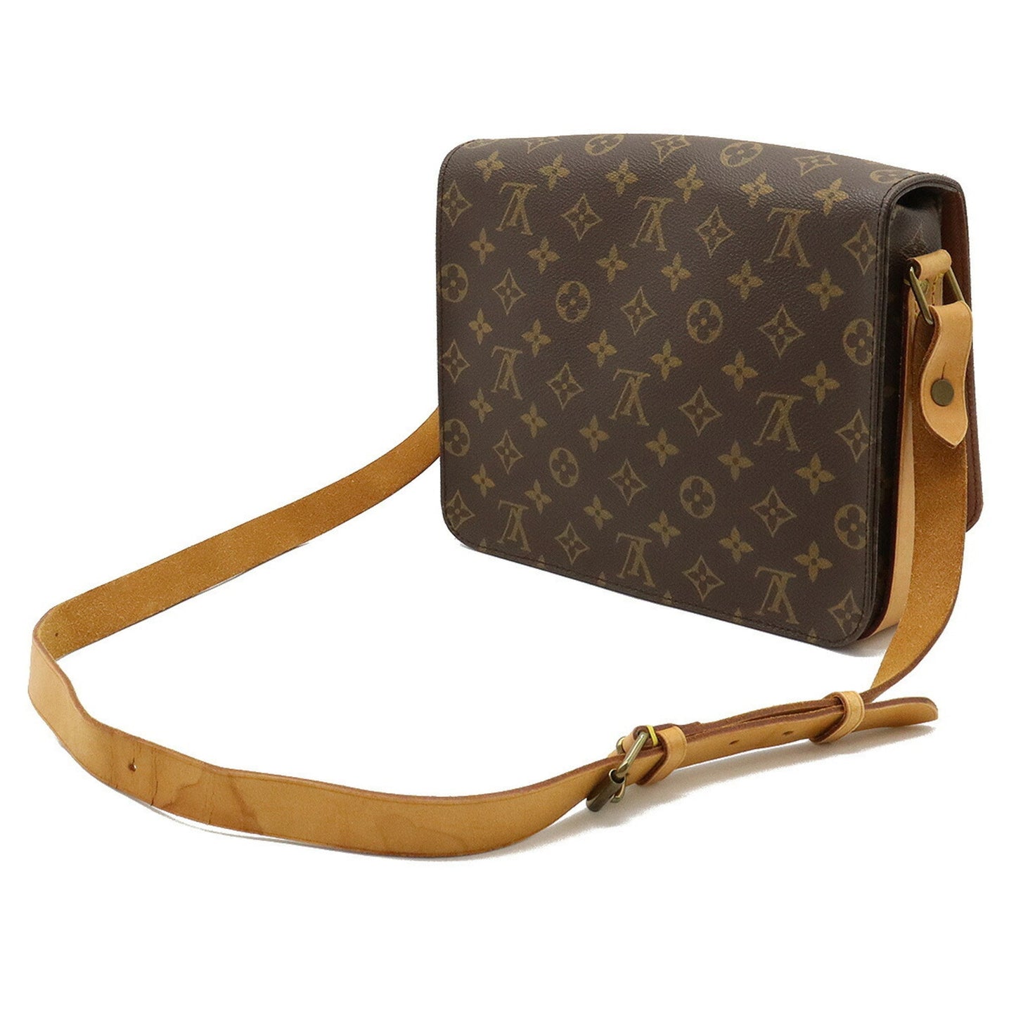 LOUIS VUITTON Monogram Cartesier Shoulder Bag M51252
