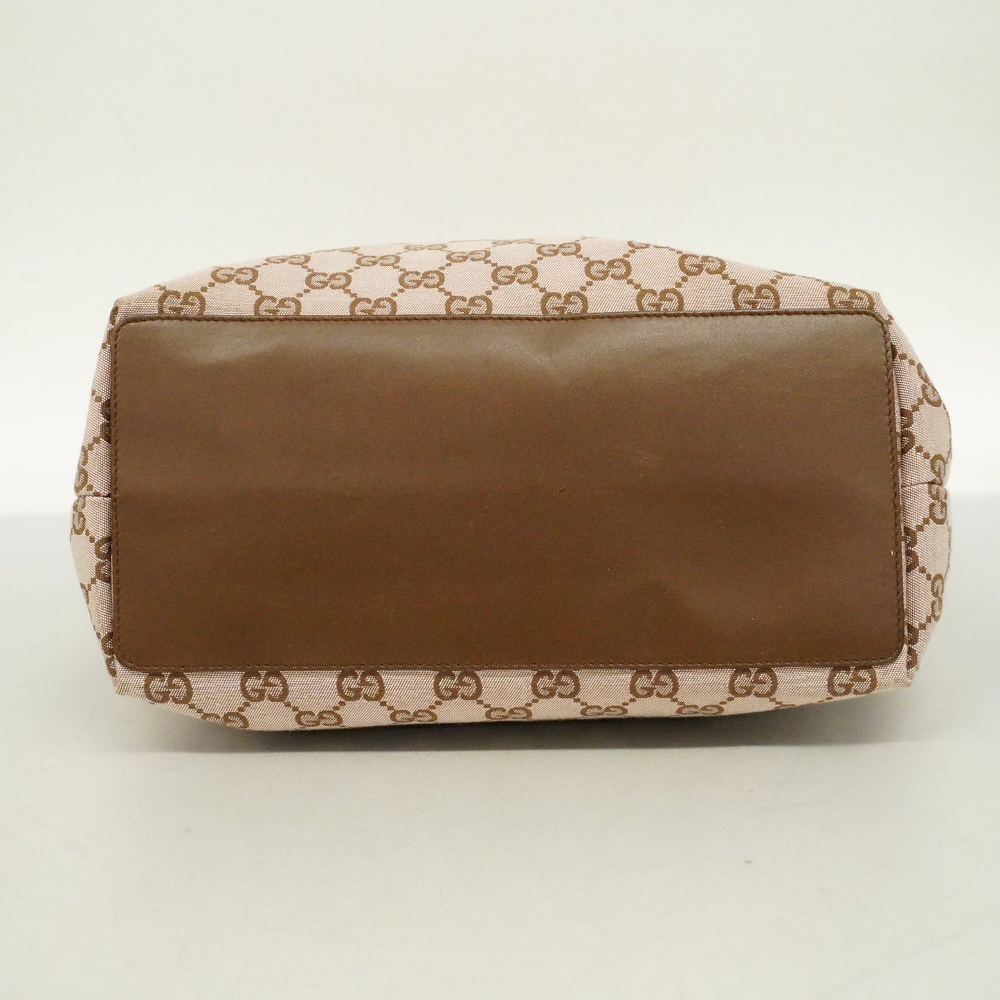 Gucci Leather Canvas Tote