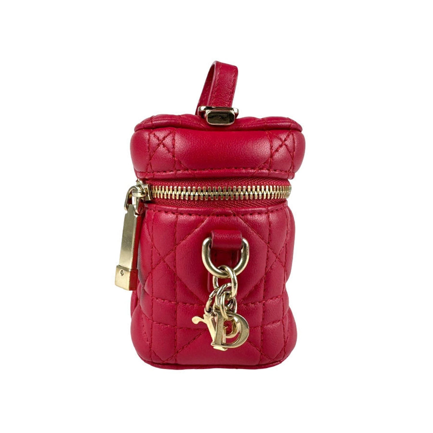 Christian Dior Red Color Leather Shoulder Bag  