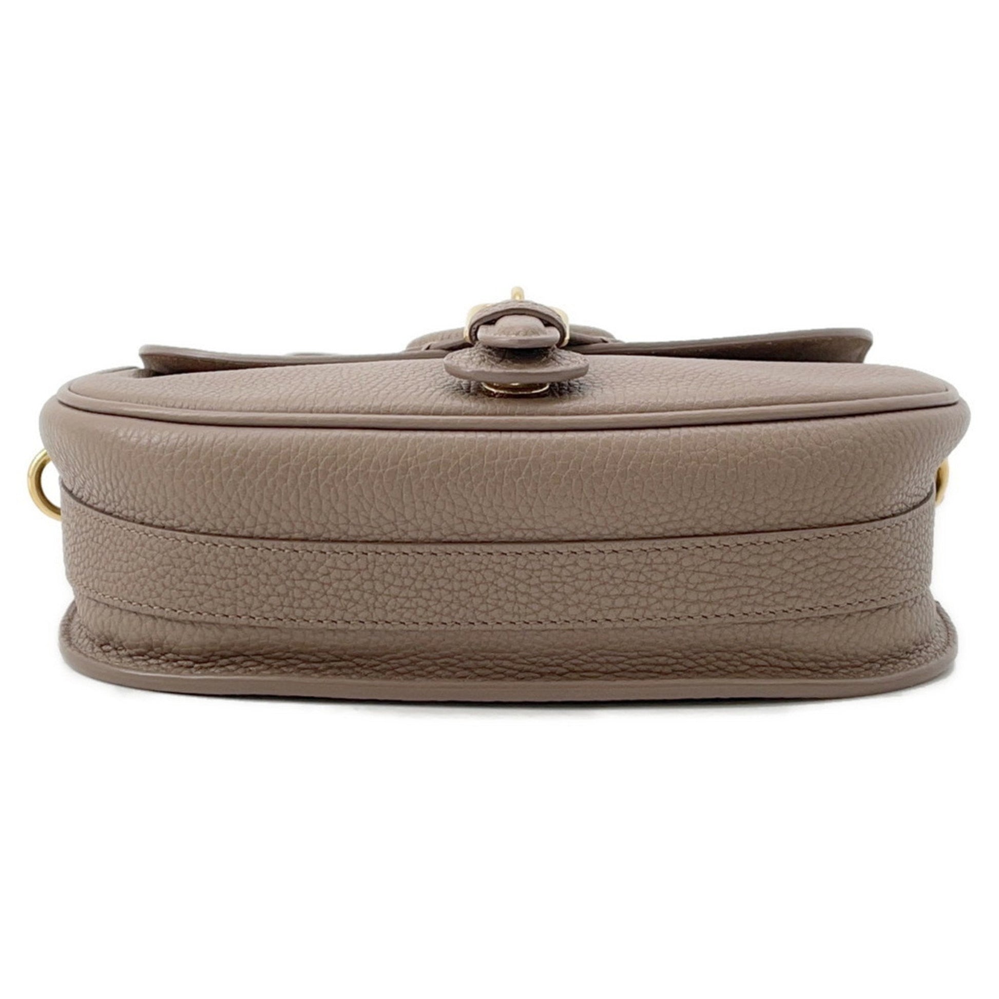 Christian Dior Grayish Leather Shoulder Bag  