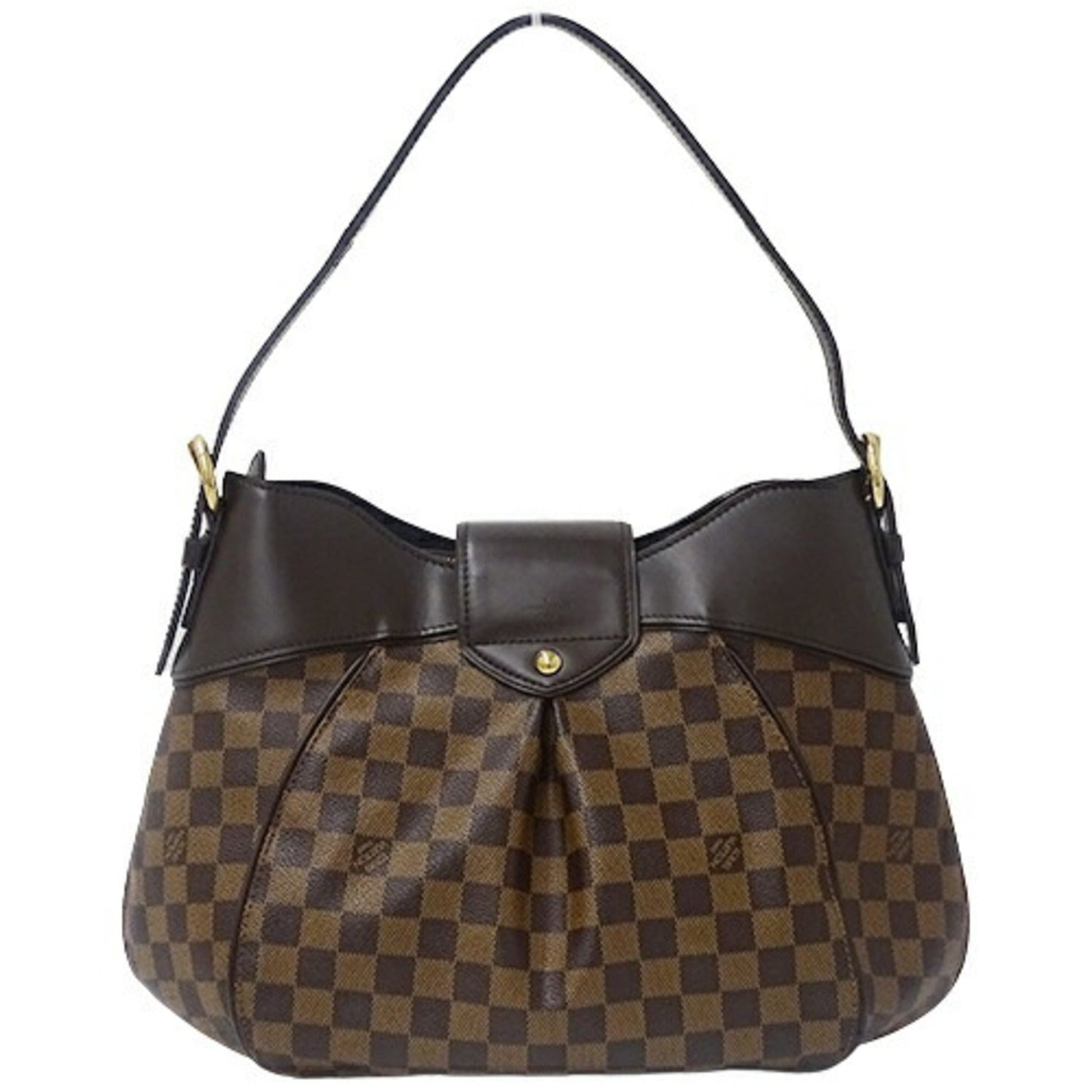 LOUIS VUITTON Bag Damier Women's Shoulder Sistina MM Brown