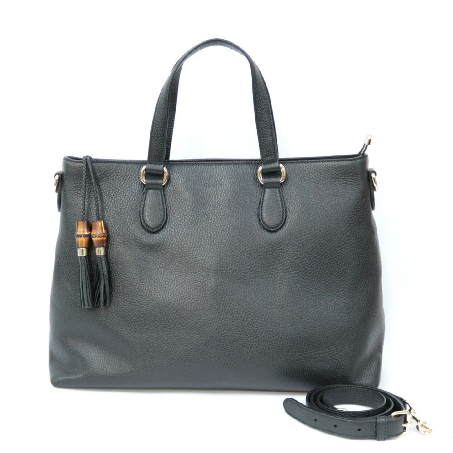 Gucci Bamboo Black Shoulder Bag