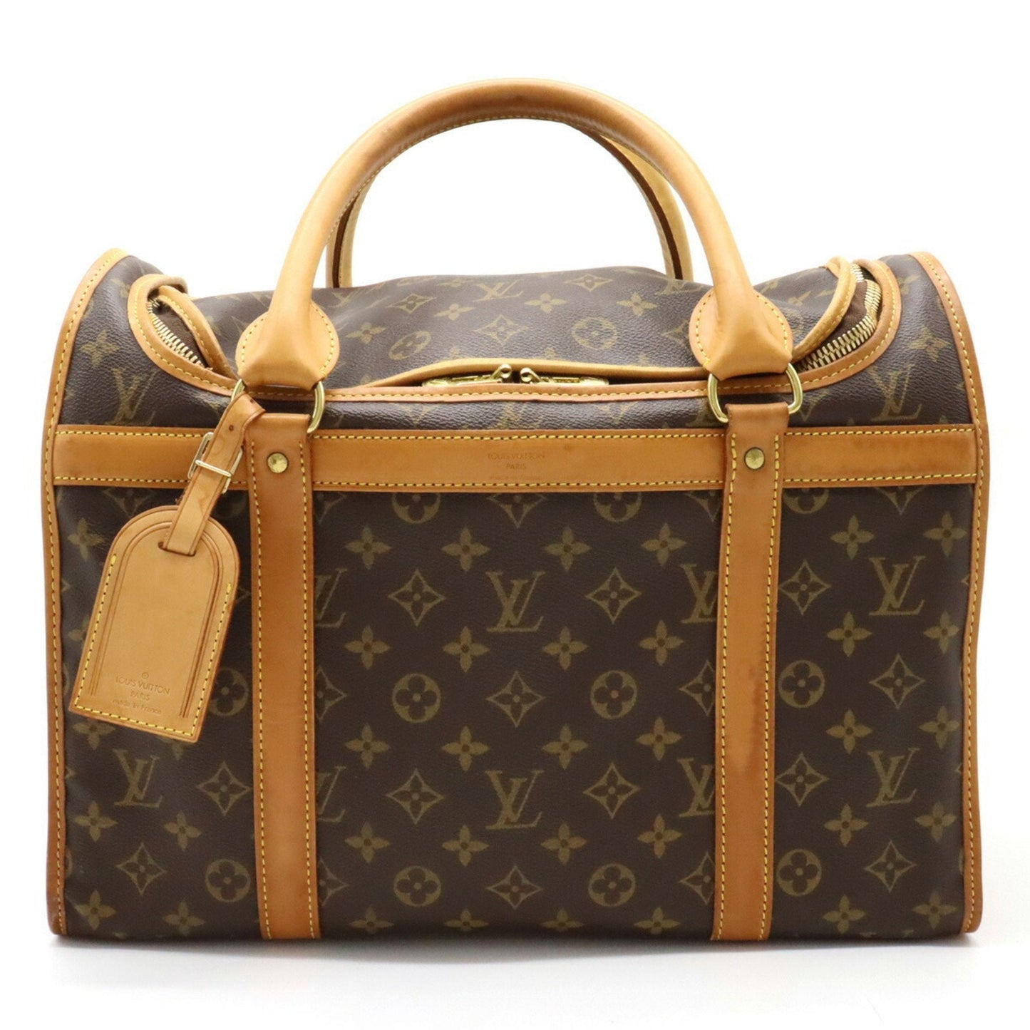 LOUIS VUITTON Monogram Sac Chillen 40 Small Dog Carrier Bag Pet Boston