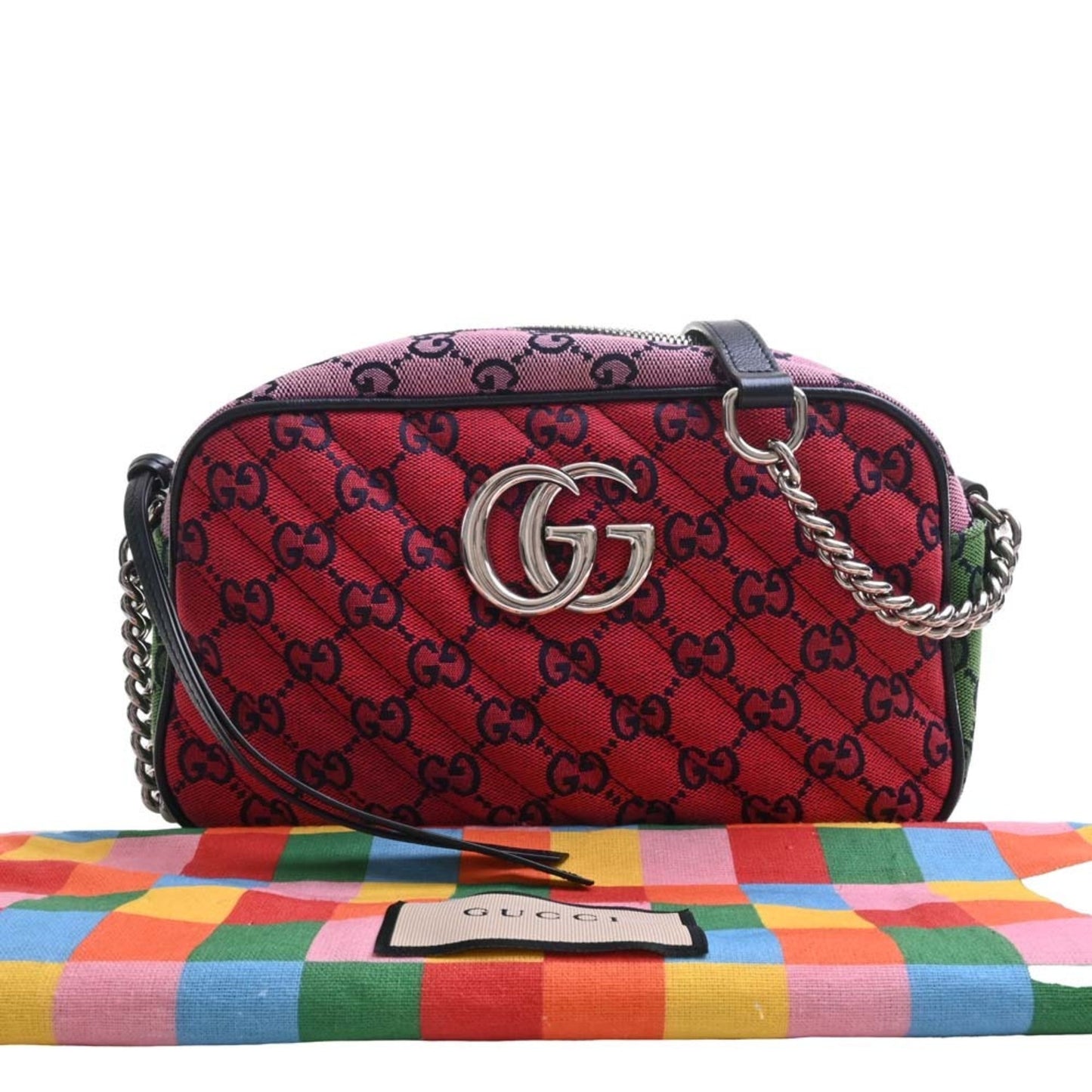 Gucci Chain Leather Shoulder Bag