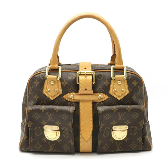 Louis Vuitton Monogram Manhattan GM Handbag Boston Bag M40025