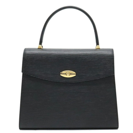 LOUIS VUITTON Epi Malsherbe Handbag Leather Noir Black M52372