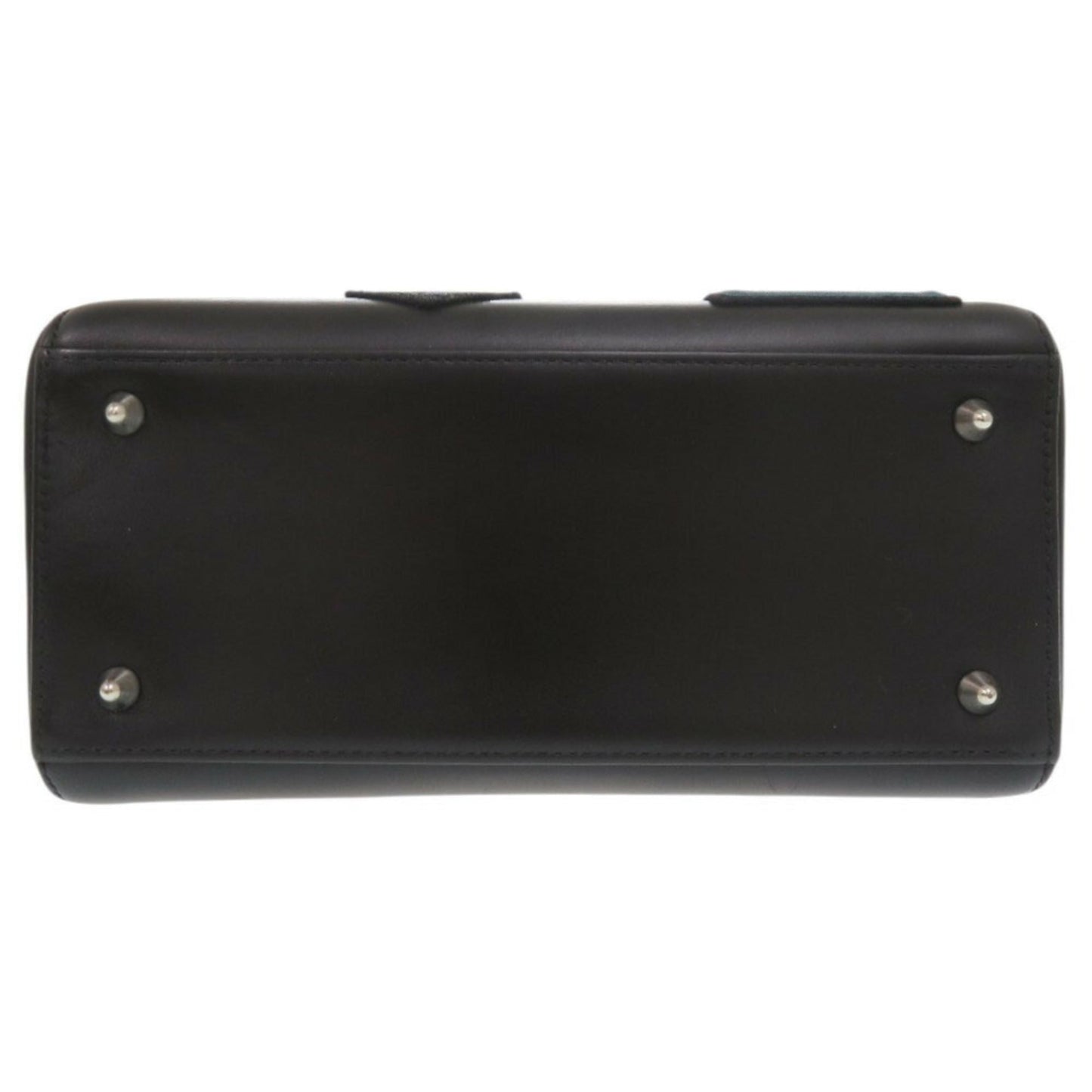 Christian Dior Black Multi-Color Leather Handbag Shoulder Bag  