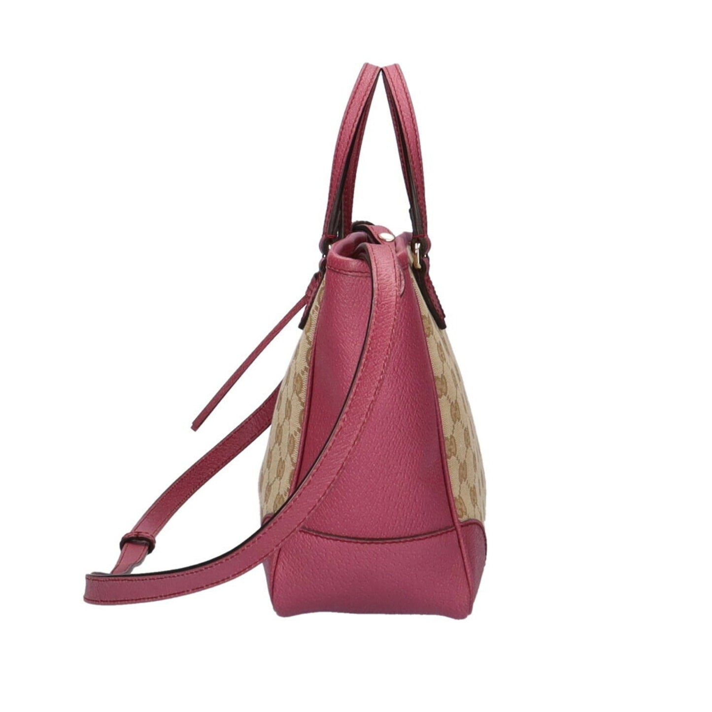 Gucci Leather Canvas Shoulder Bag Style 53