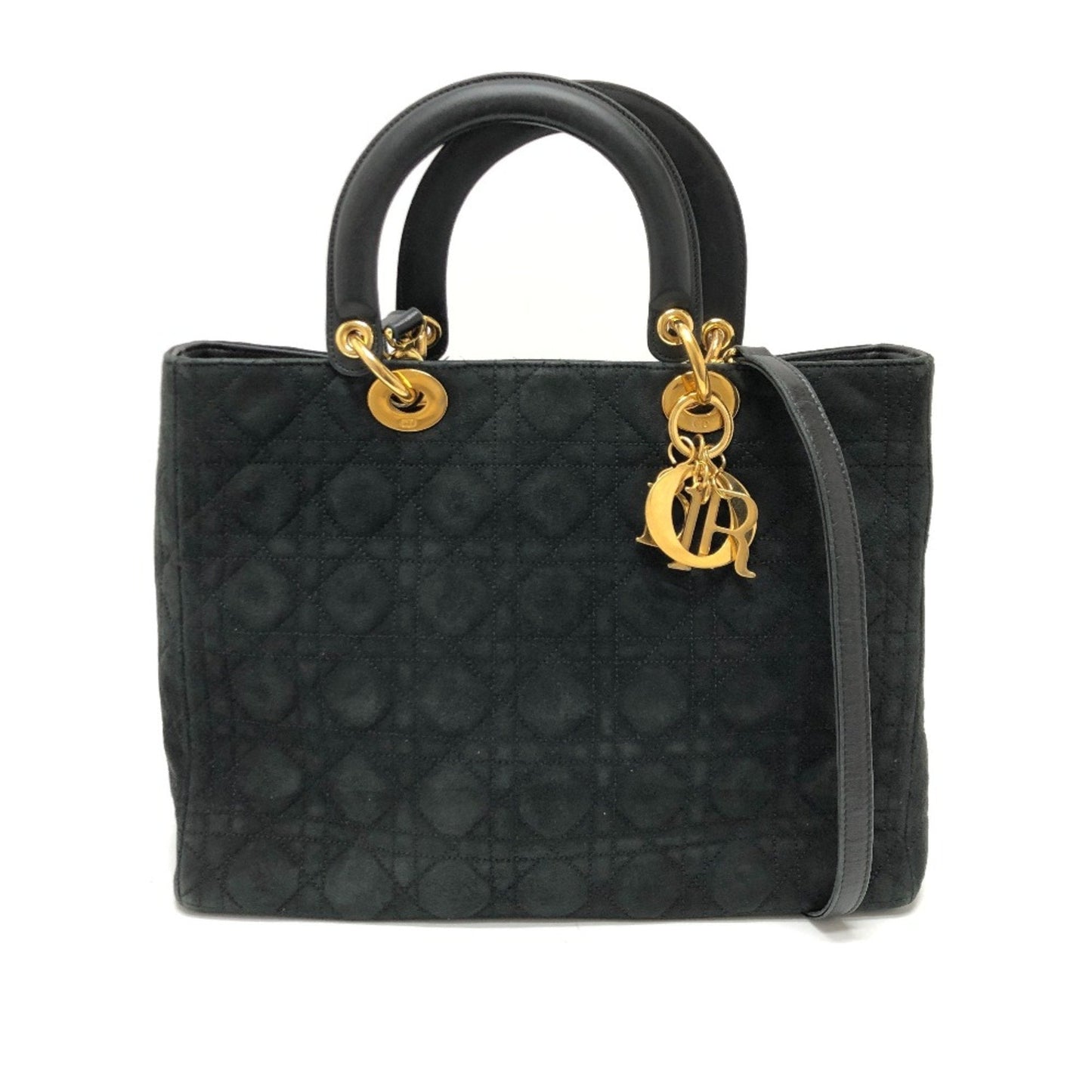 Christian Dior Black Leather Handbag  