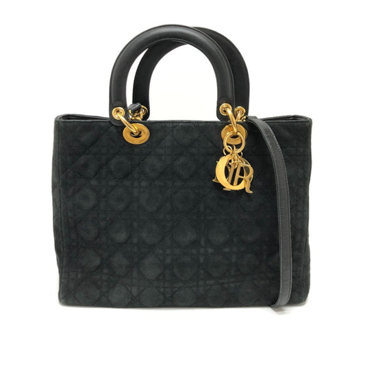 Christian Dior Black Leather Handbag  