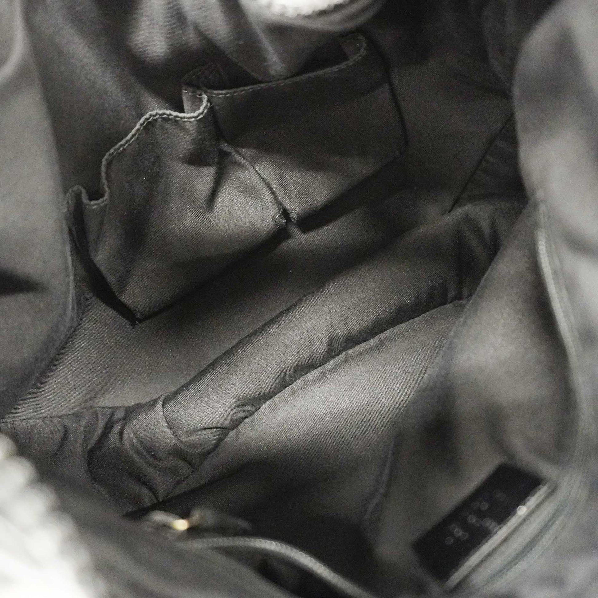 Gucci Leather Canvas Shoulder Bag