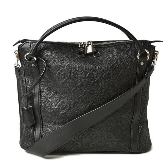 LOUIS VUITTON Handbag Bag 2way Monogram Antia Leather M97071 Ixia PM Black