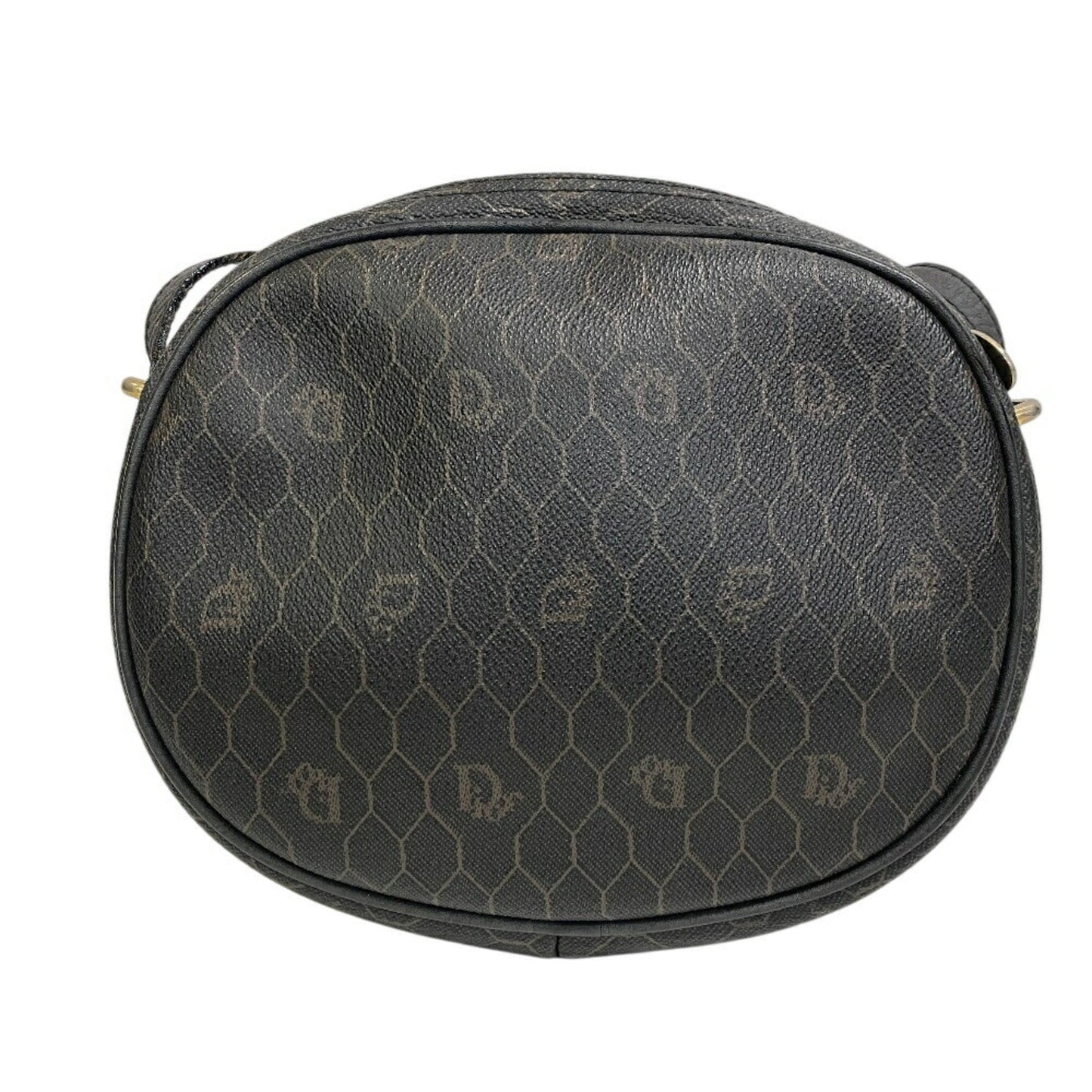 Christian Dior Brown Pvc Shoulder Bag  