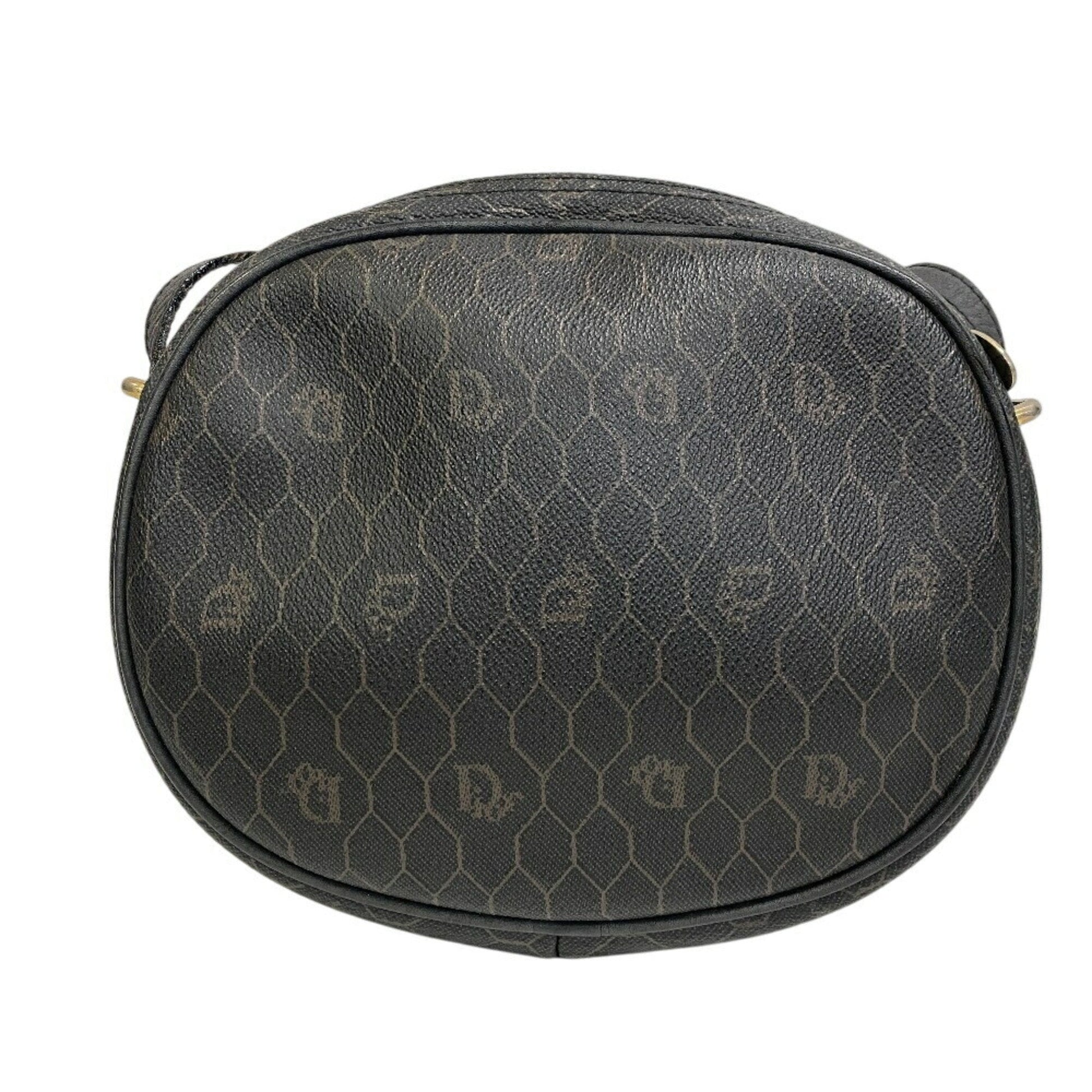 Christian Dior Brown Pvc Shoulder Bag  