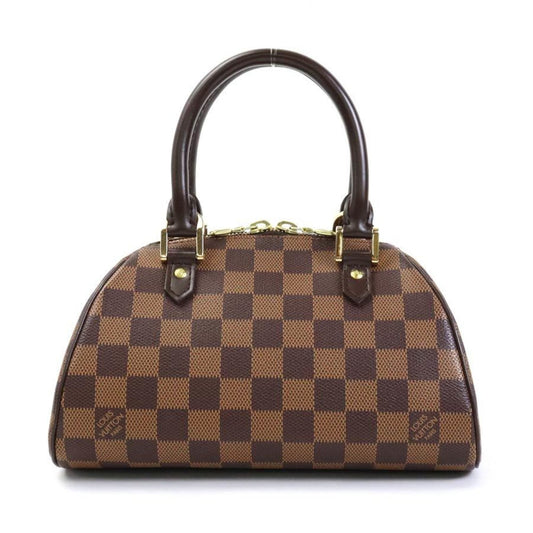 LOUIS VUITTON Handbag Damier Rivera Mini Canvas Brown Women's N41436