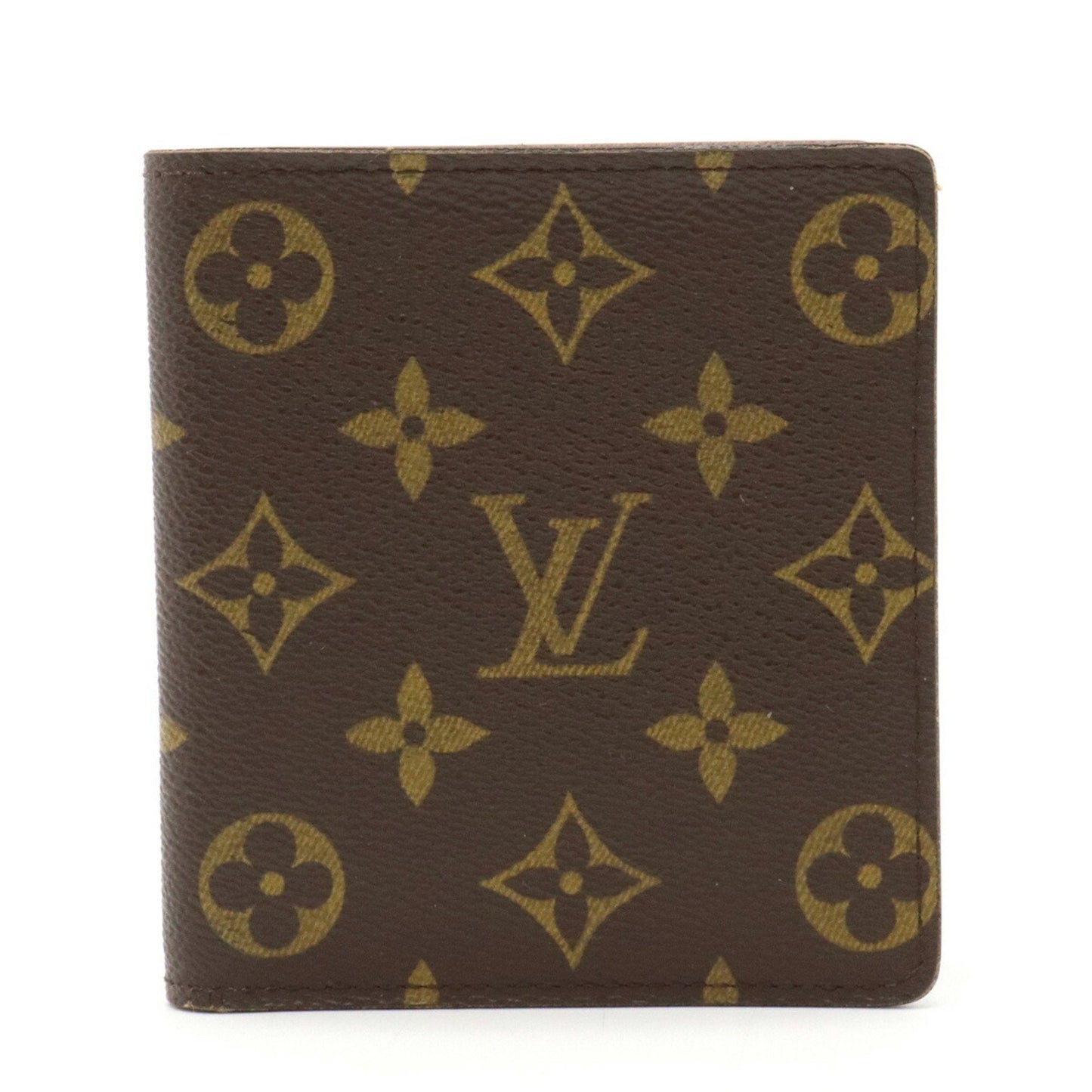 LOUIS VUITTON Monogram Portobier 10 Cult Credit Bifold Billfold M60883