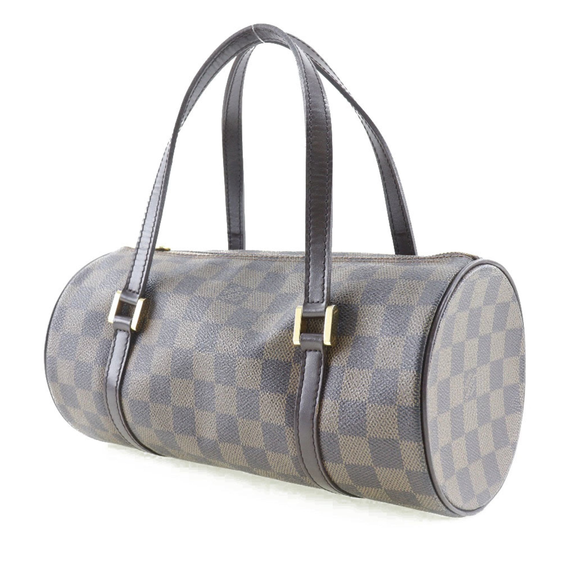 LOUIS VUITTON Papillon PM Handbag Damier Canvas Brown Ladies