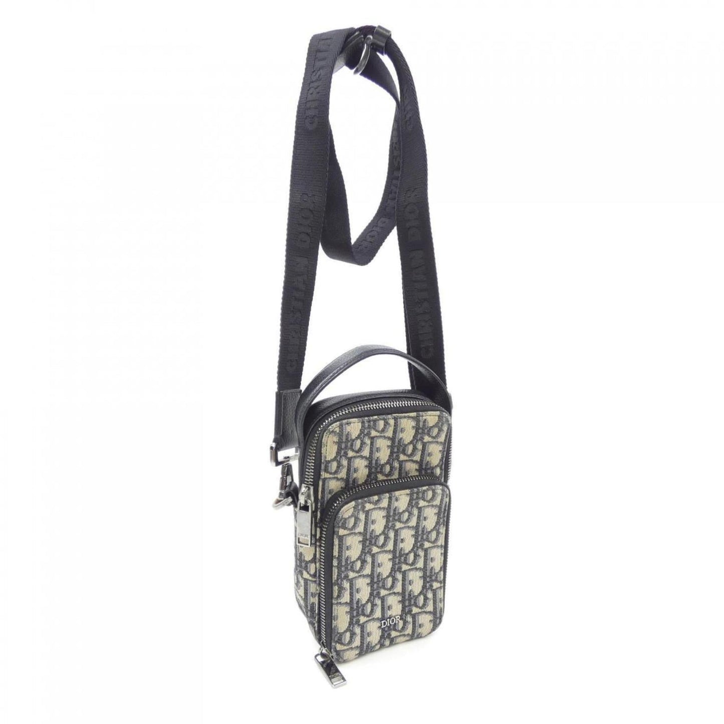 Christian Dior Navy White Handbag  