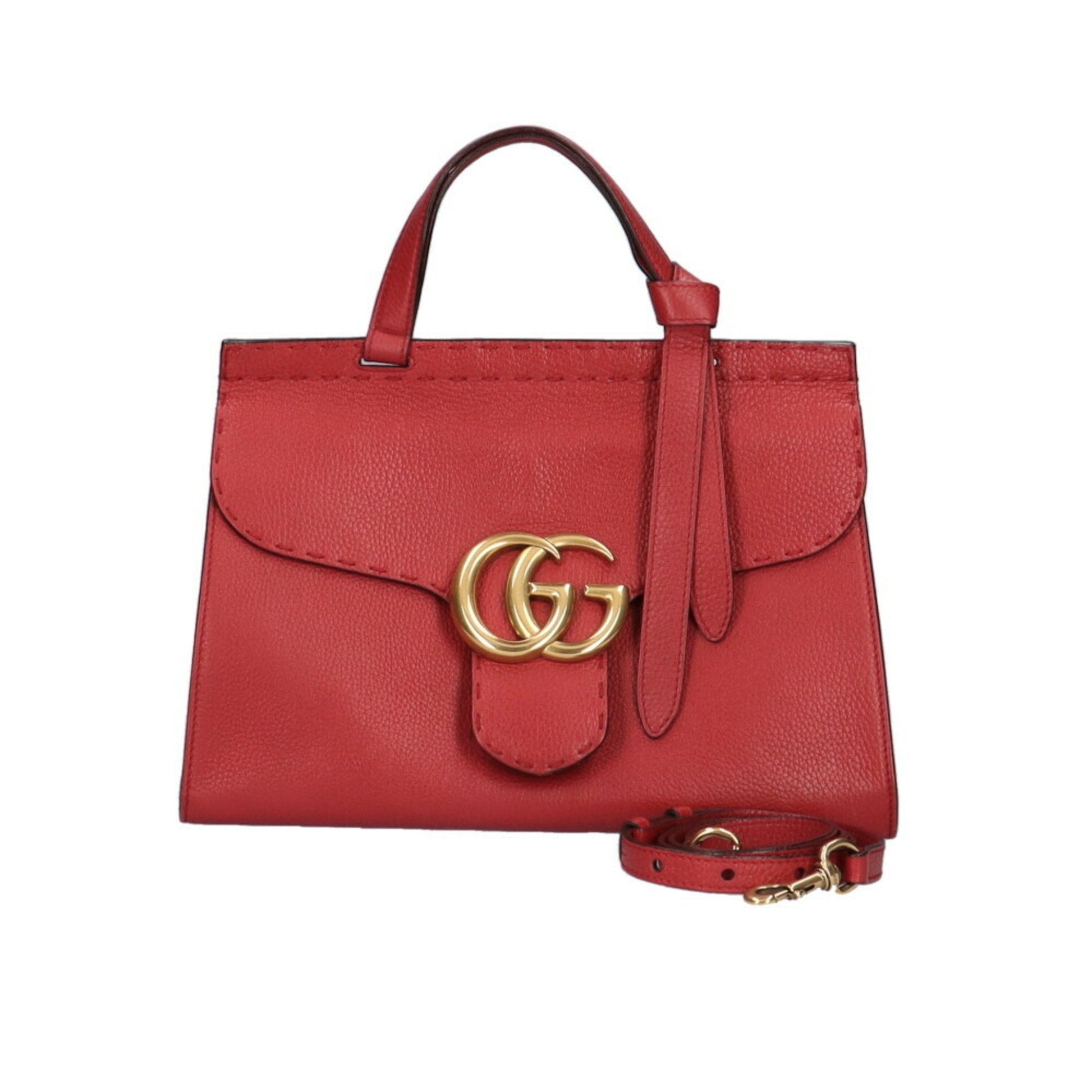 Gucci GG Marmont Leather Shoulder Bag Style 7