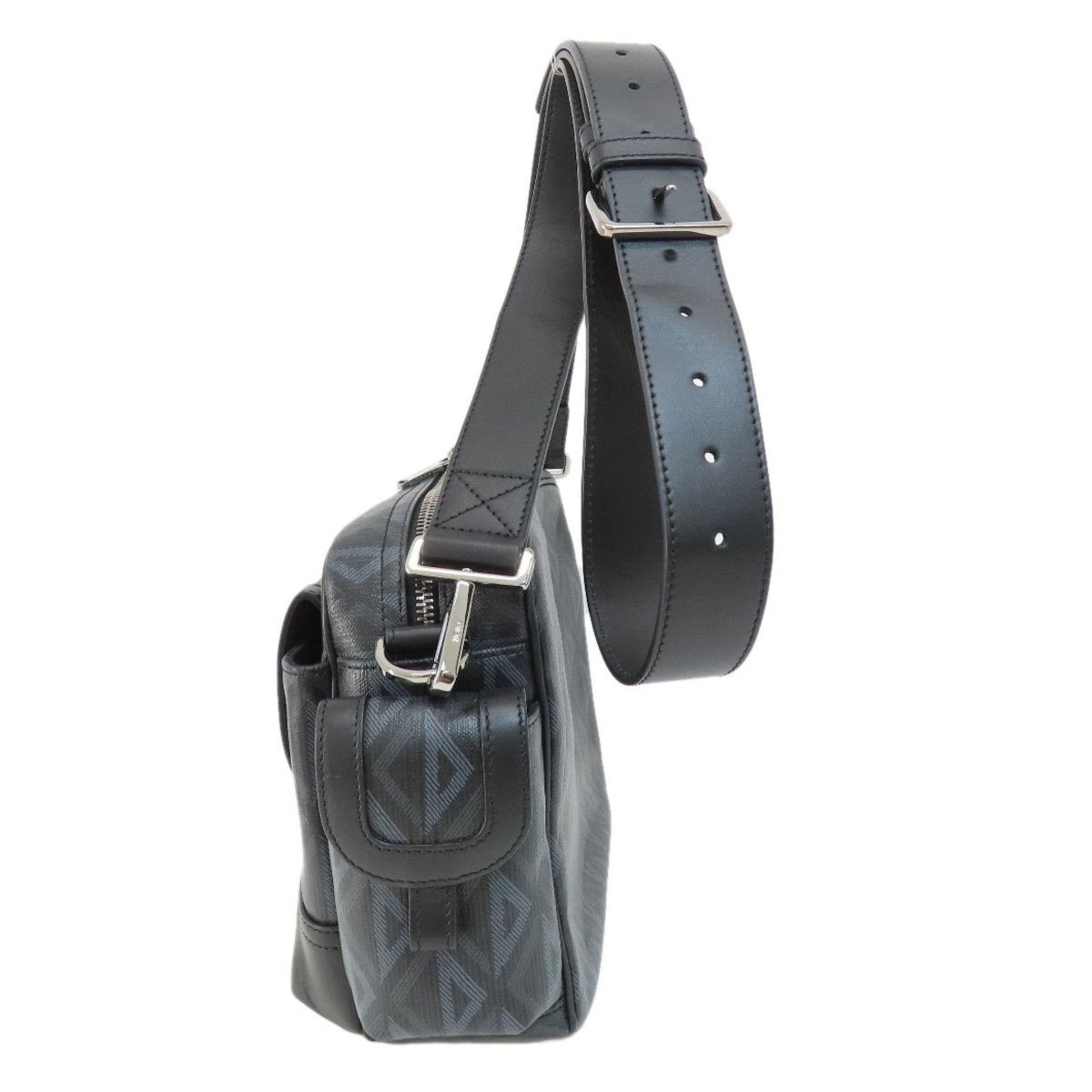 Christian Dior Black Pvc Tote Bag  