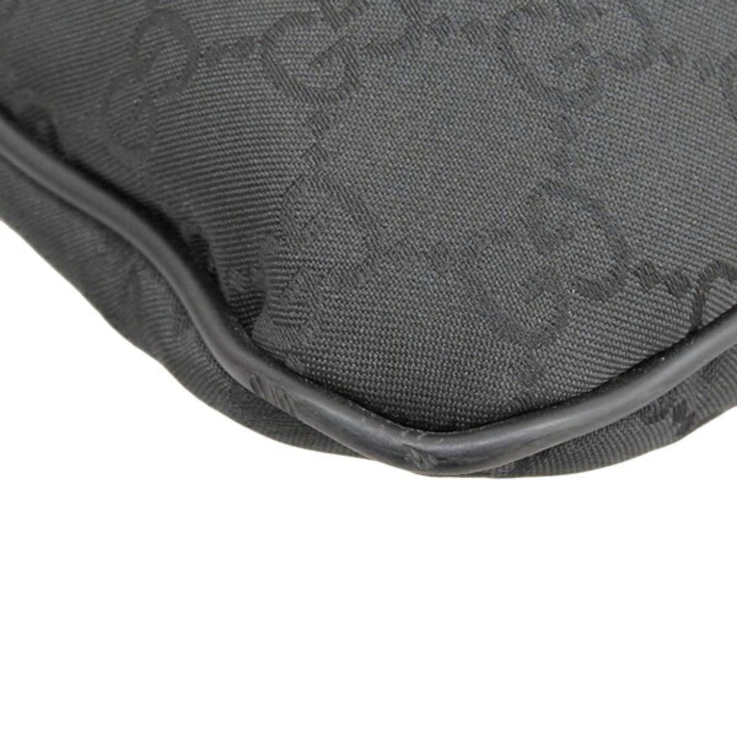 Gucci Nylon Leather Shoulder Bag