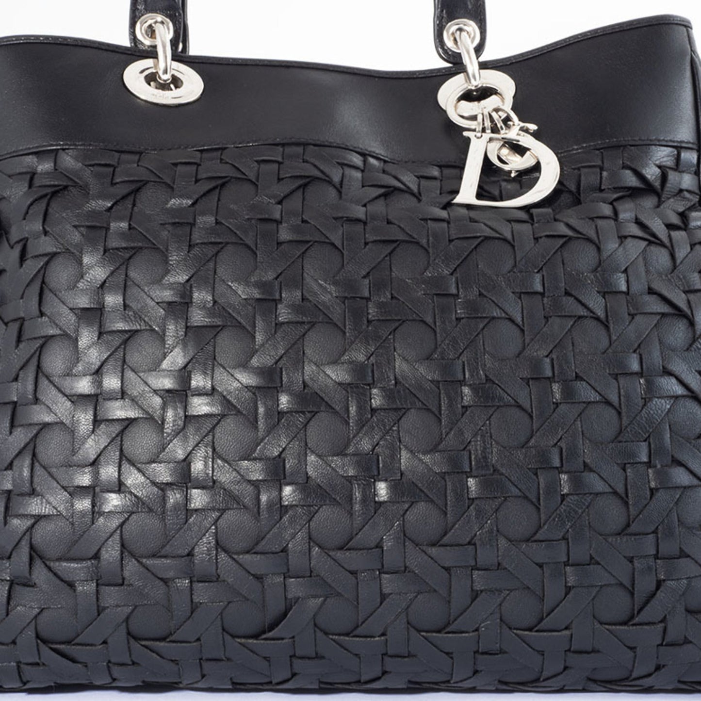 Christian Dior Black Leather Handbag  