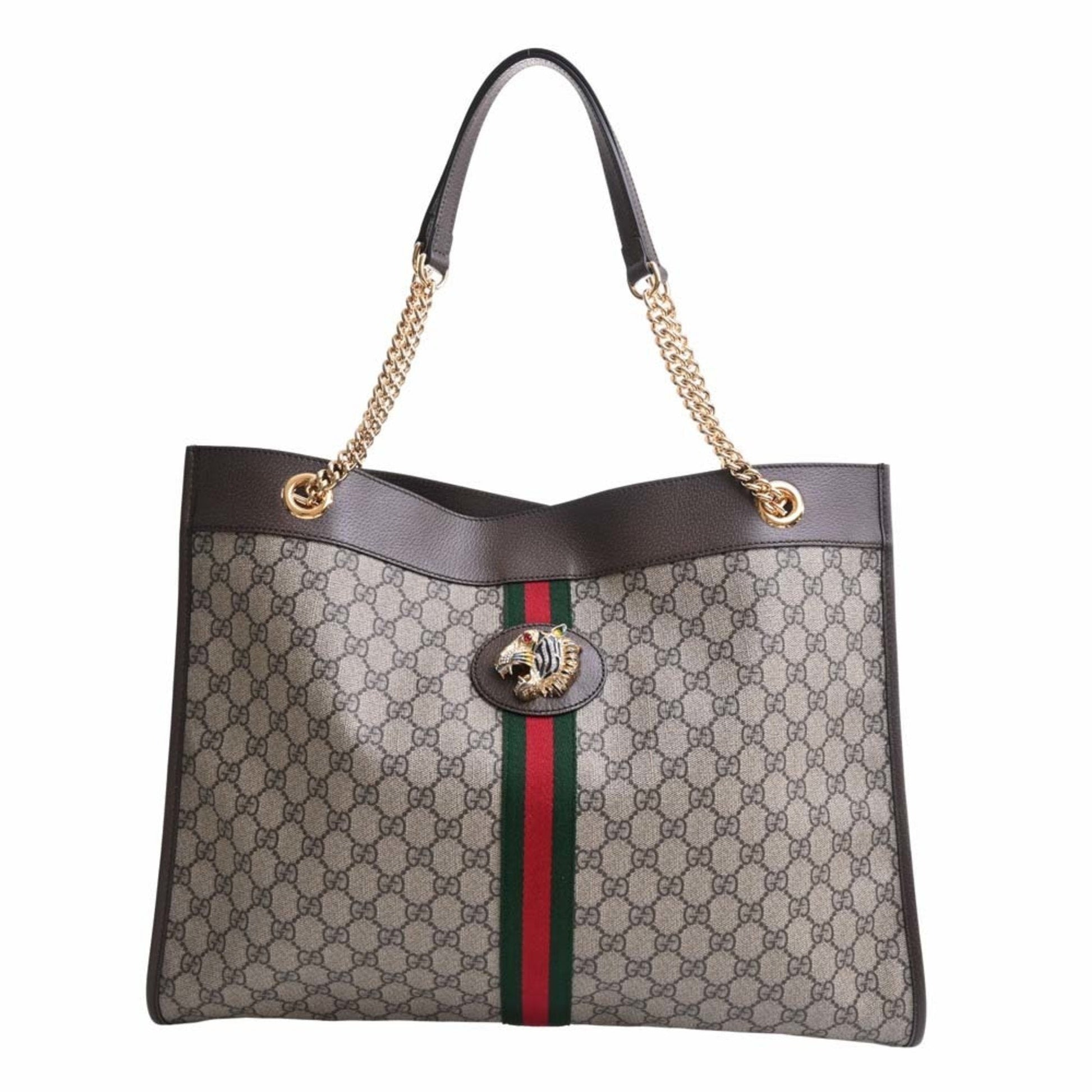 Gucci Chain Leather Shoulder Bag