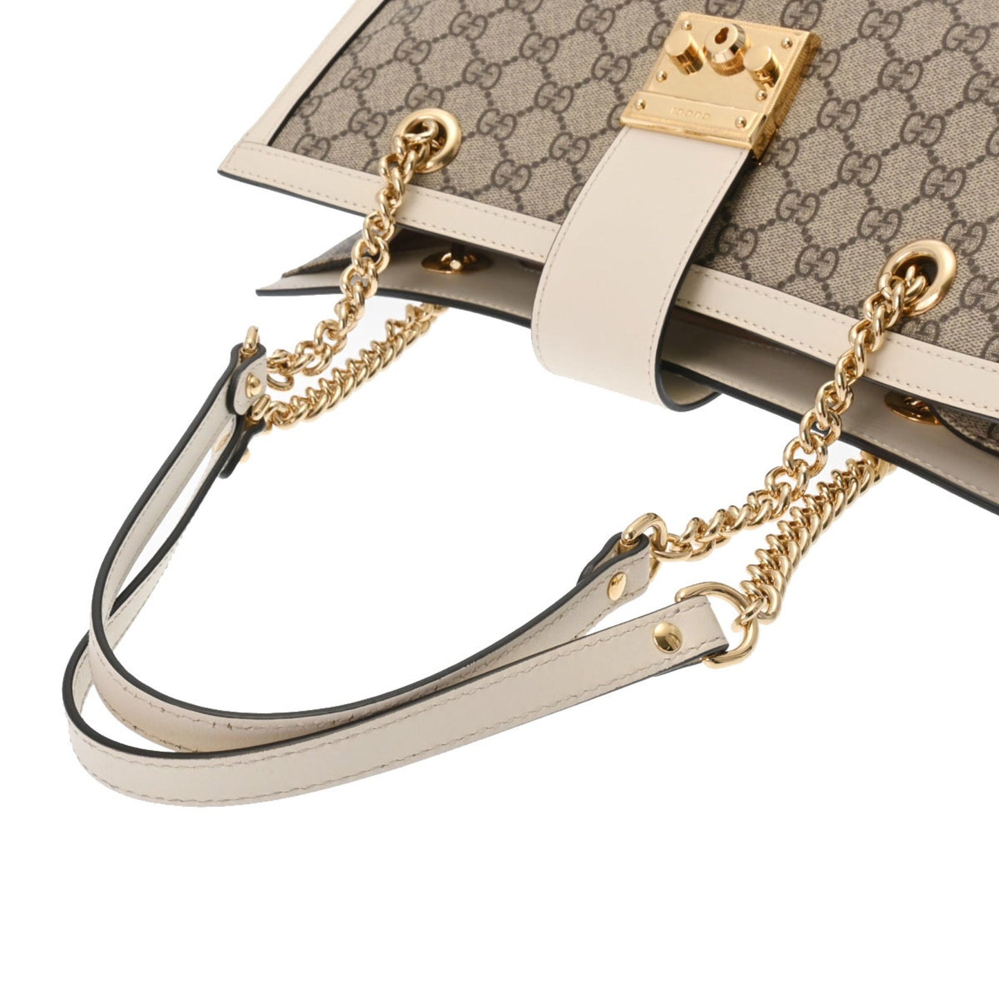 Gucci Chain Canvas Tote