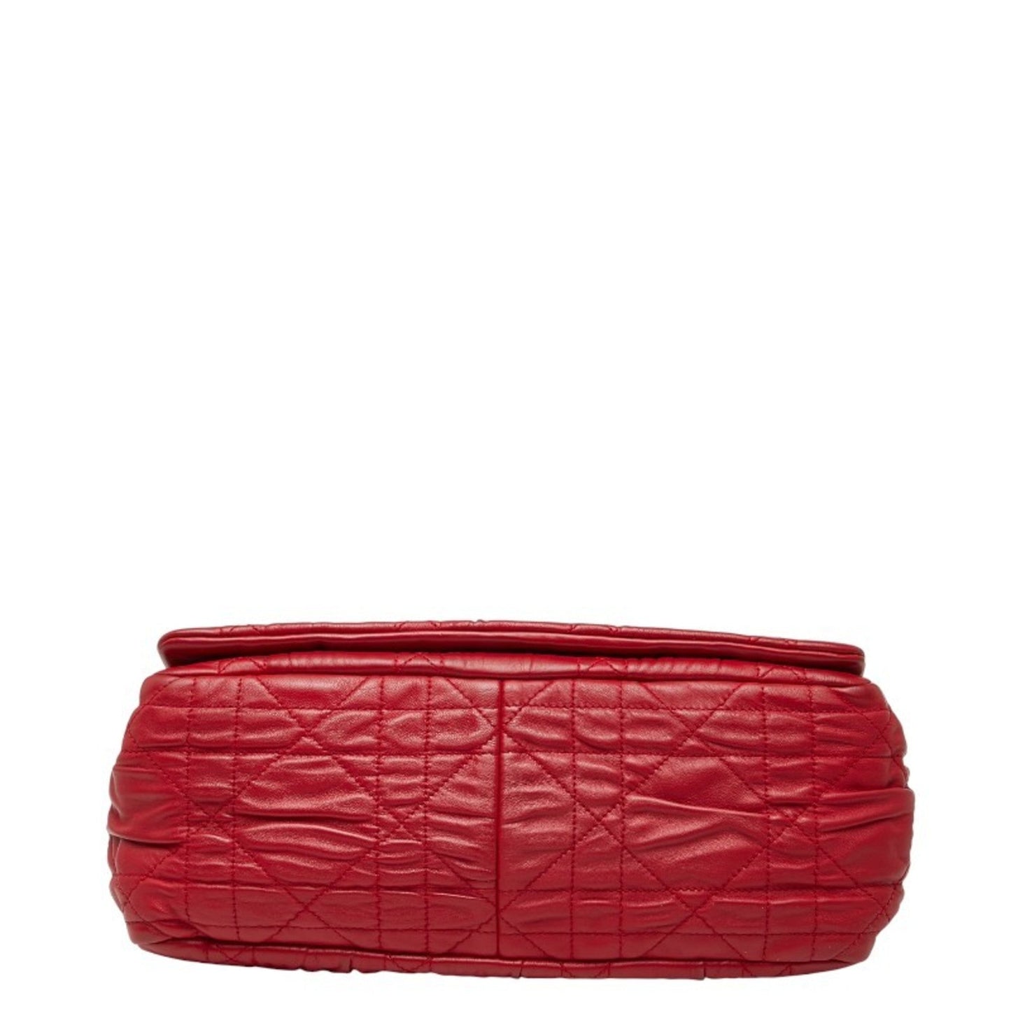 Christian Dior Red Color Leather Handbag Shoulder Bag  