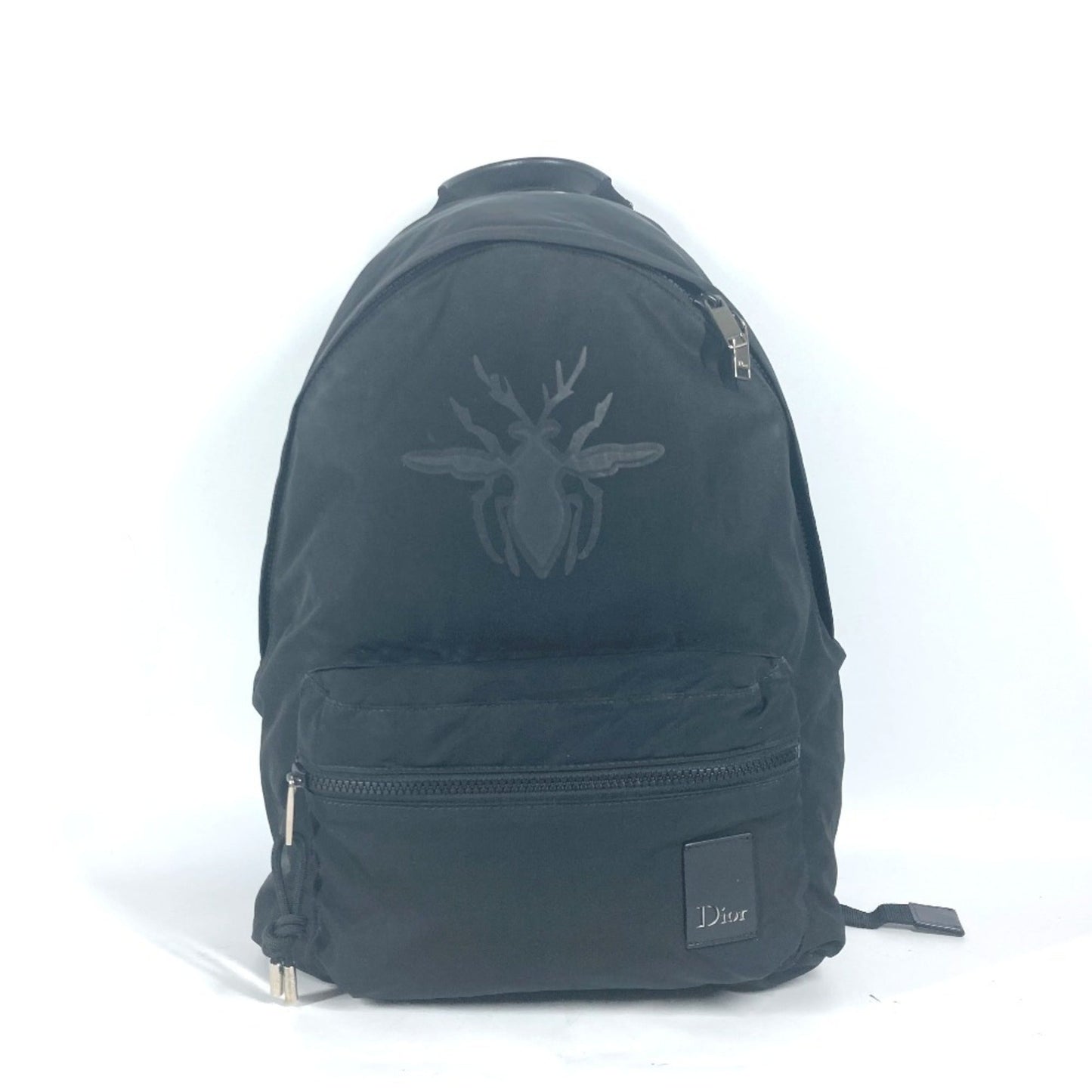 Christian Dior Black Nylon Backpack  